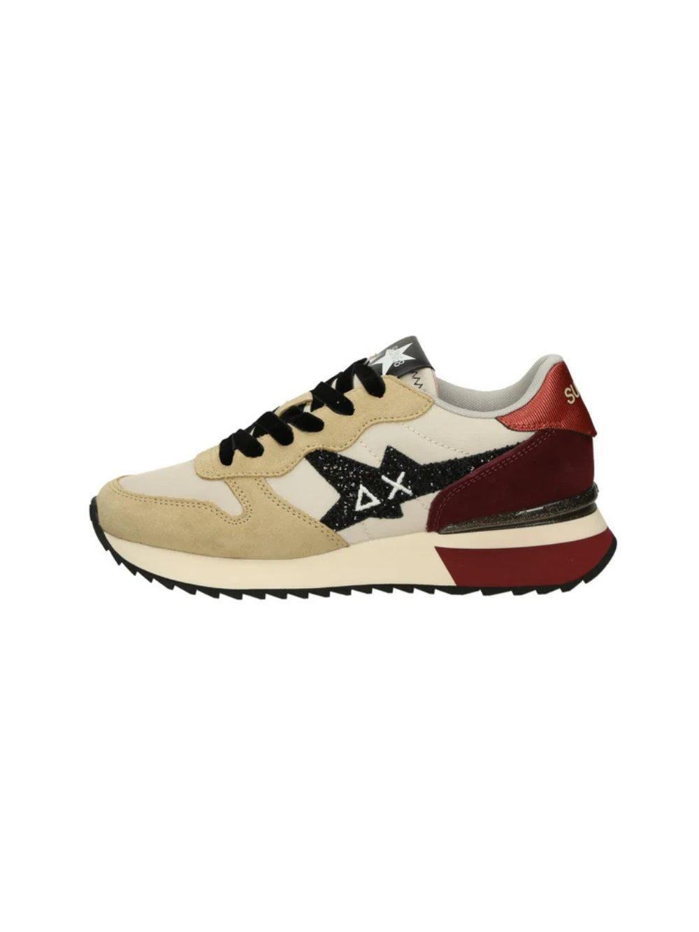 Sneaker Stargirl Glitter Beige