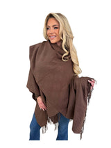 Poncho Marrone 4G