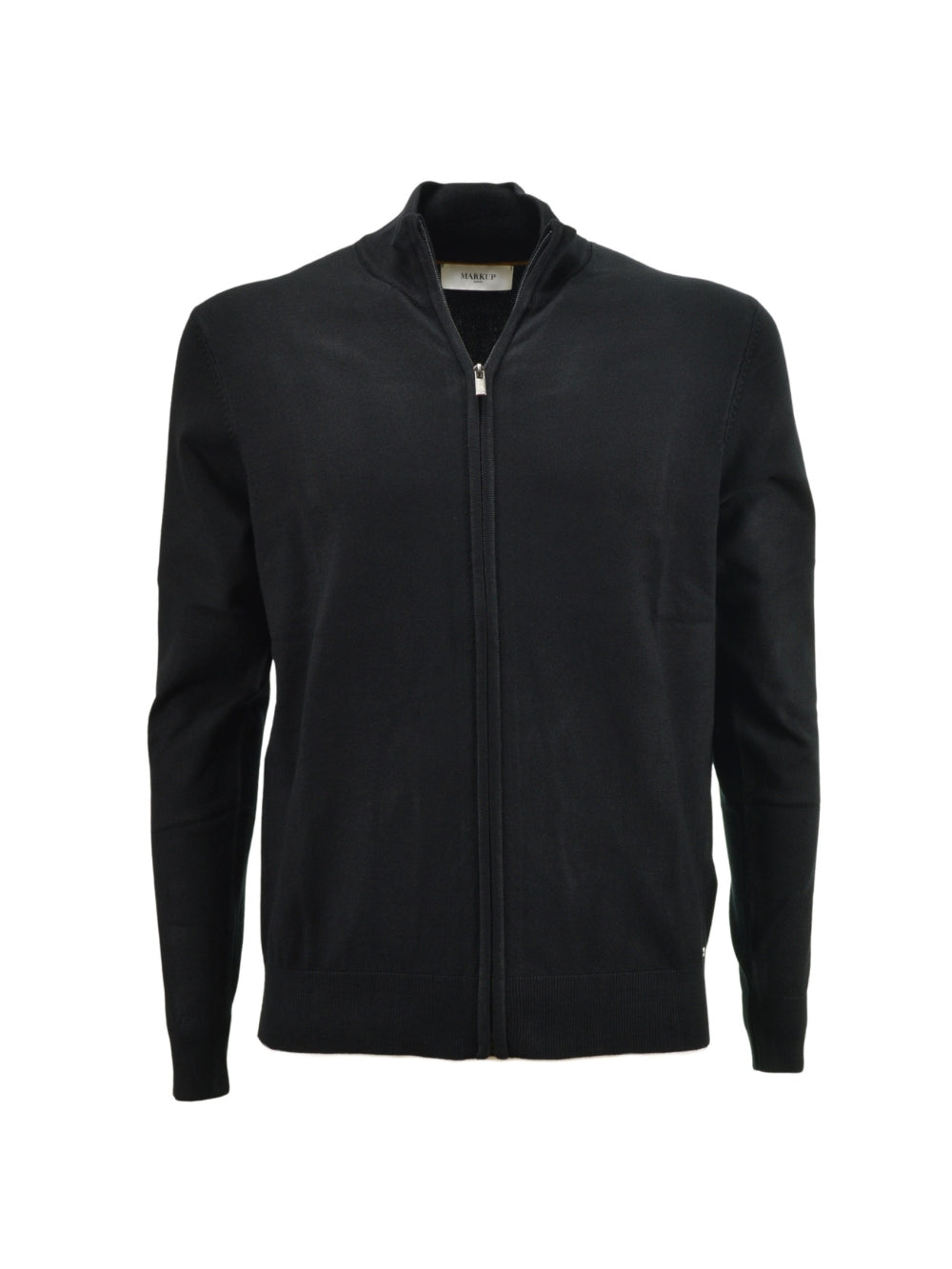 Maglia Zip Intera Nera