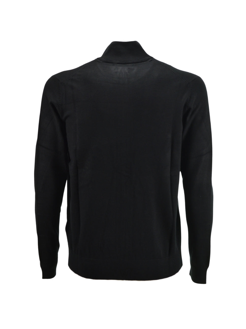 Maglia Zip Intera Nera