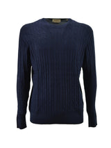 Maglia Trecce Blu