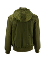 Felpa Verde Track Nylon