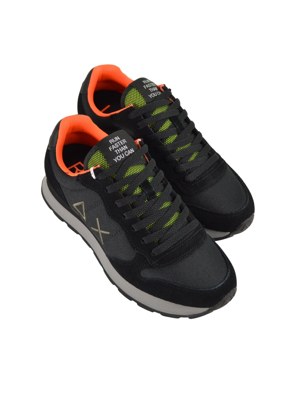Sneaker Nera Tom Fluo