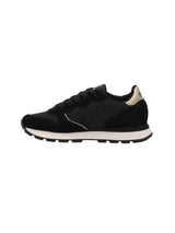 Sneaker Ally Silver Gold Nero