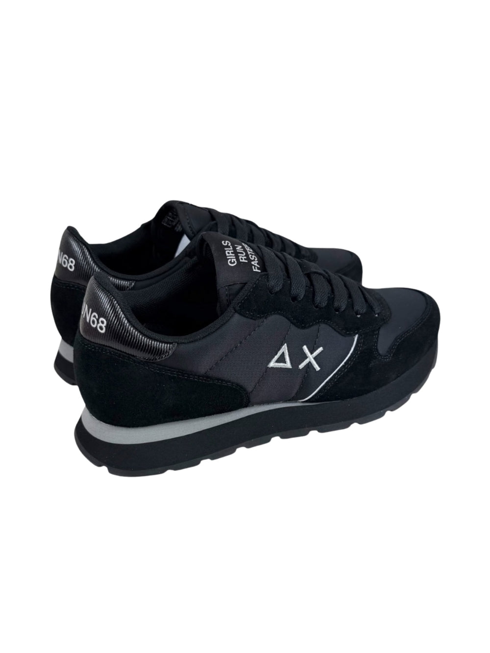 Sneaker Ally Silver Gold Nero