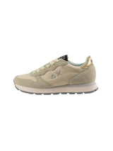 Sneaker Ally Silver Gold Panna