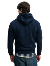 Felpa Cappuccio Blu