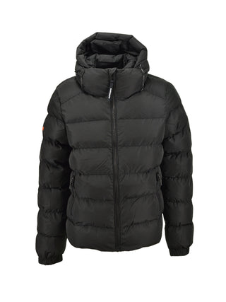 Giubbotto Nero Sports Puffer