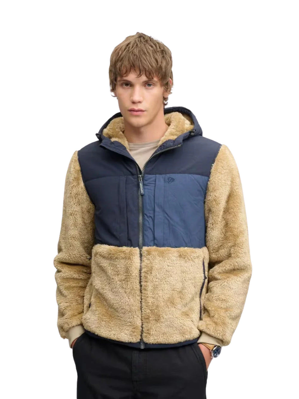 Giacca Teddy Beige