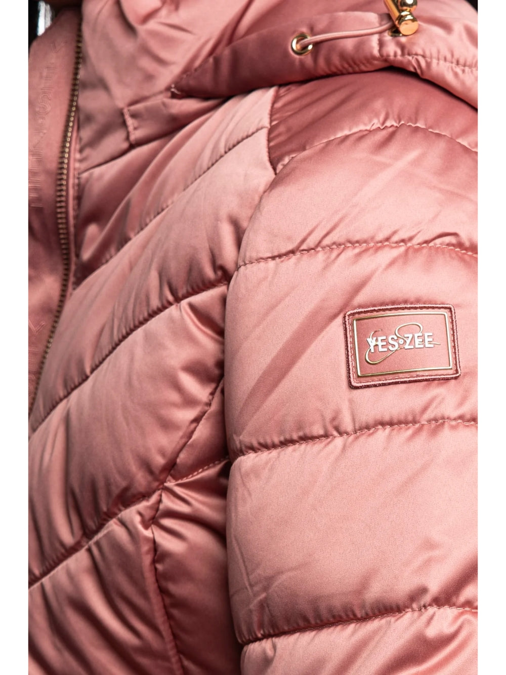 Piumino Corto Rosa