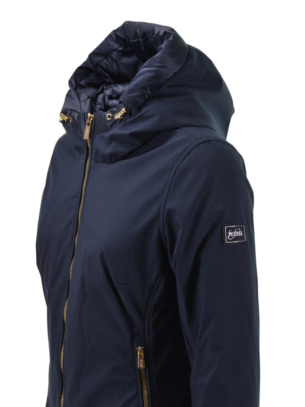 Piumino Corto Blu Softshell