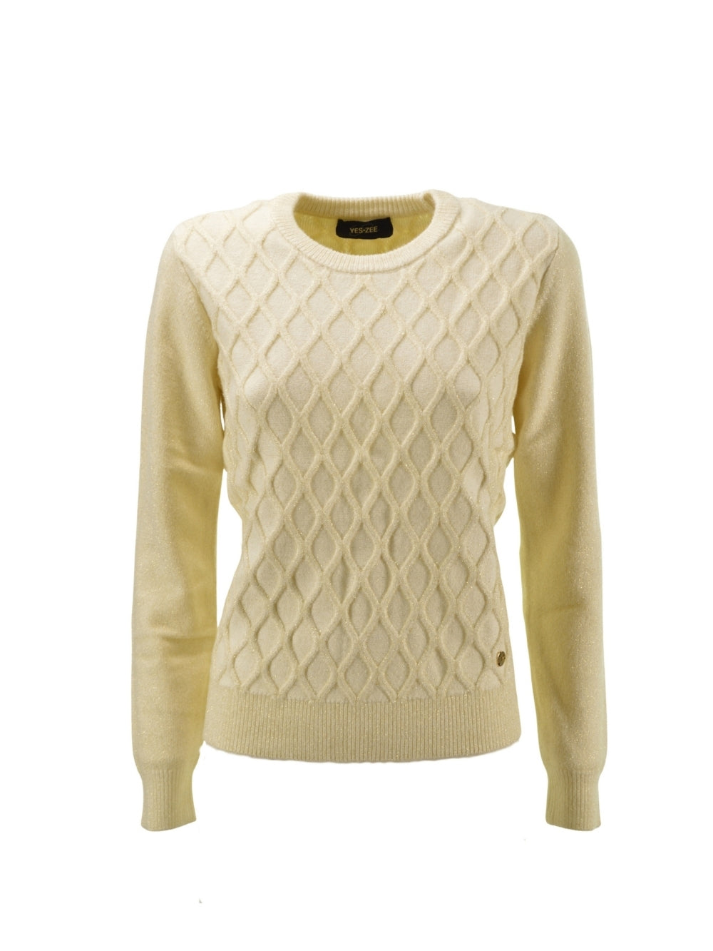 Maglia Lurex Avorio