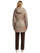 Piumino Lungo Beige