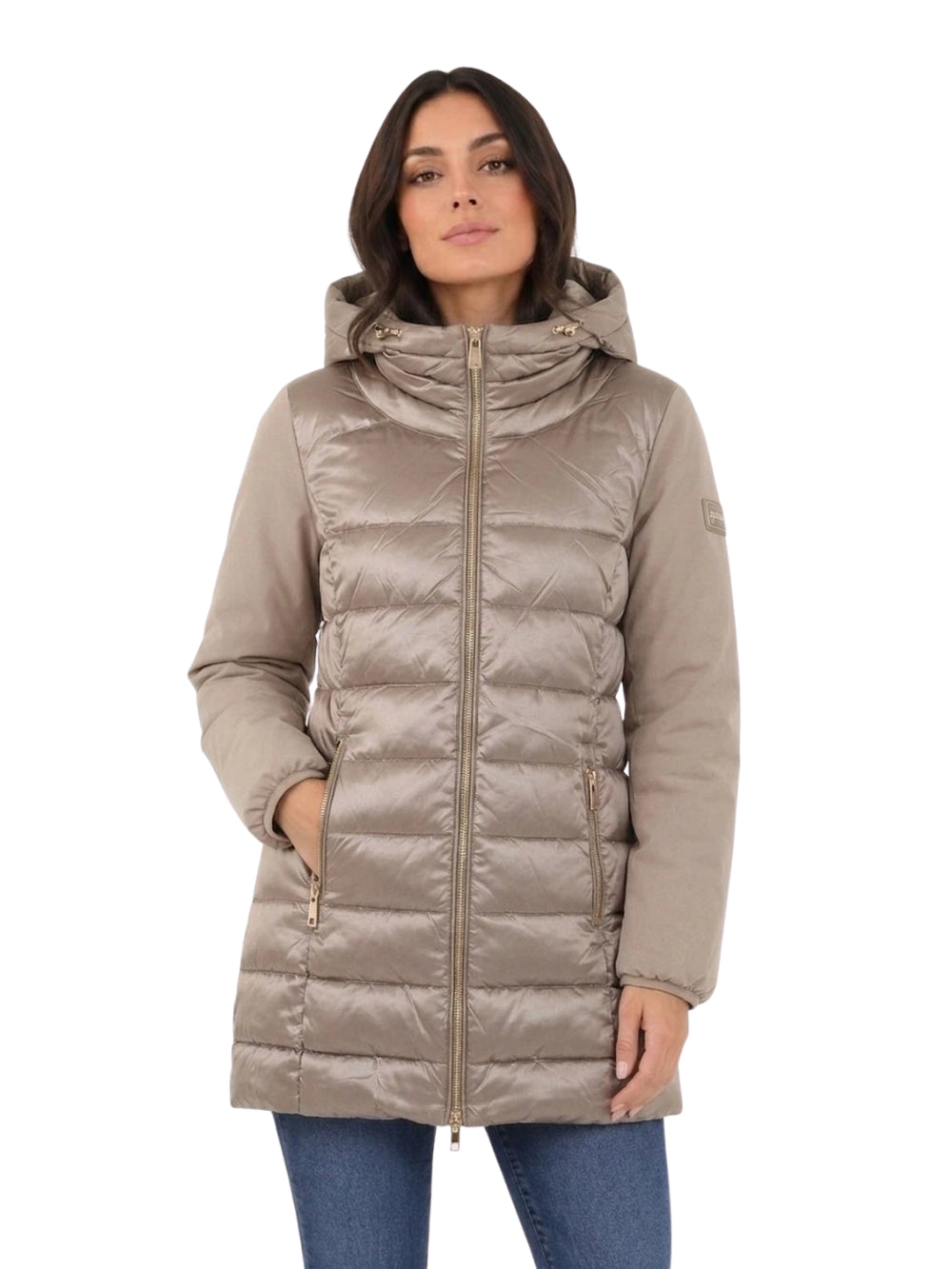 Piumino Beige