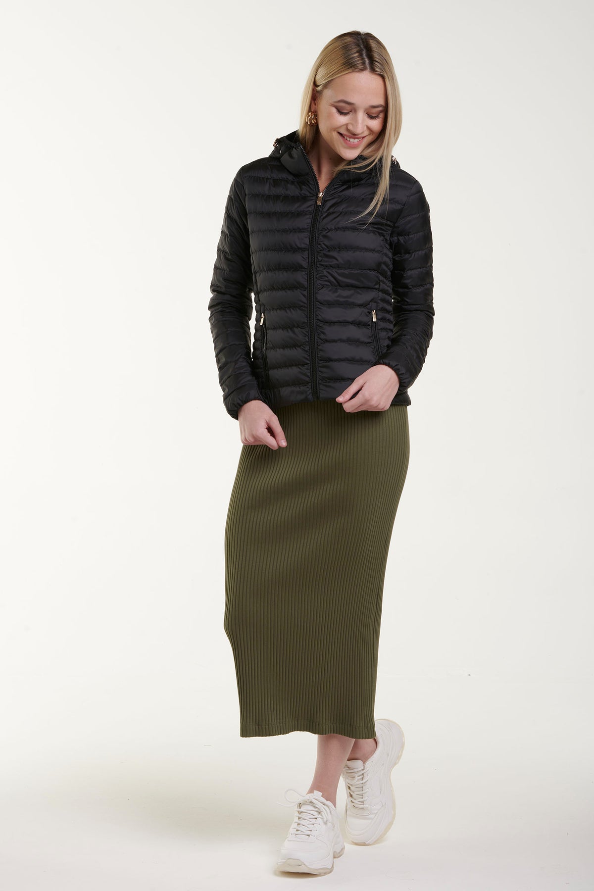 Piumino Light Nero Carrie