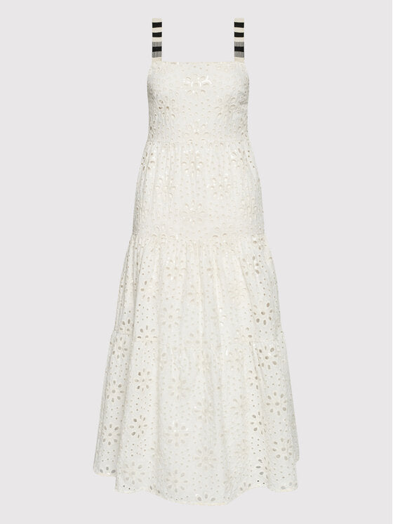 Vestito Bianco Lungo Leah
