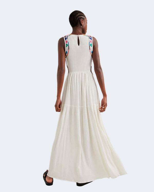 Vestito Lungo Bianco Juno