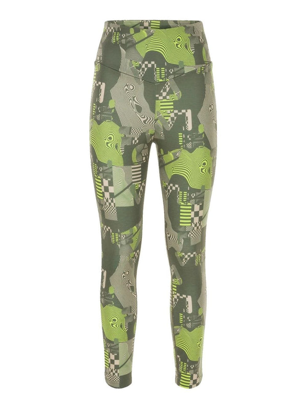 Leggins Verde VR46 Tights Aop