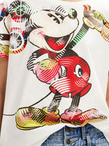 T-shirt Bianca Mickey