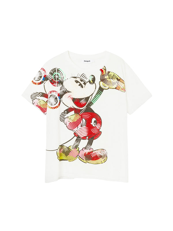 T-shirt Bianca Mickey