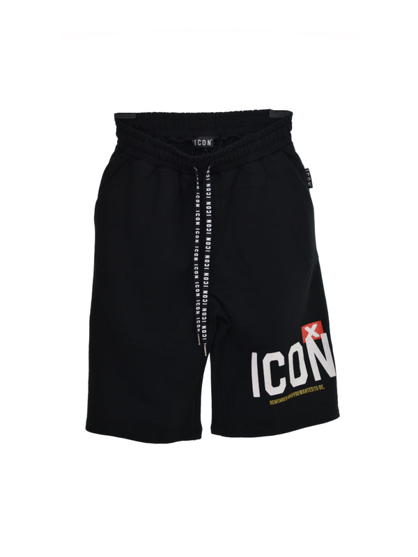 Bermuda Nero Logo Gold ICON X
