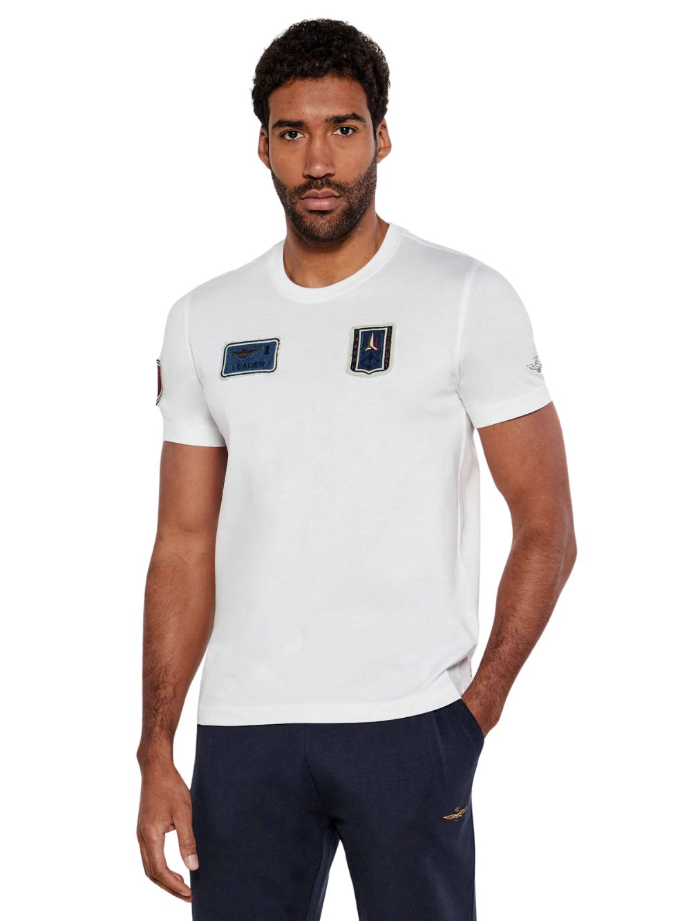 Aeronautica Militare T-shirt Bianca Frecce Tricolori 251TS2411J634