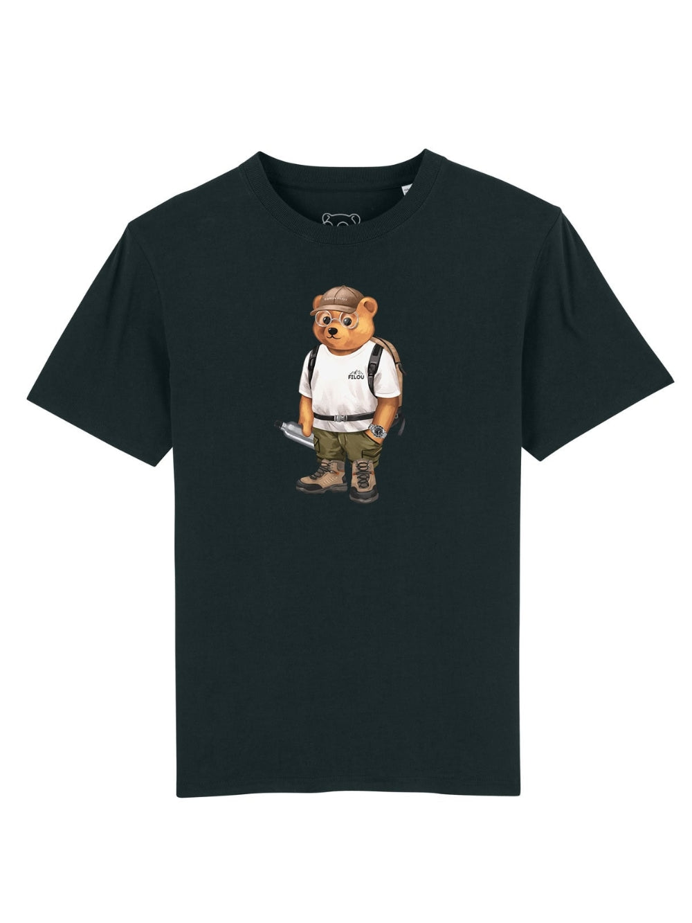 T-shirt Nera Filou CXXXVIII