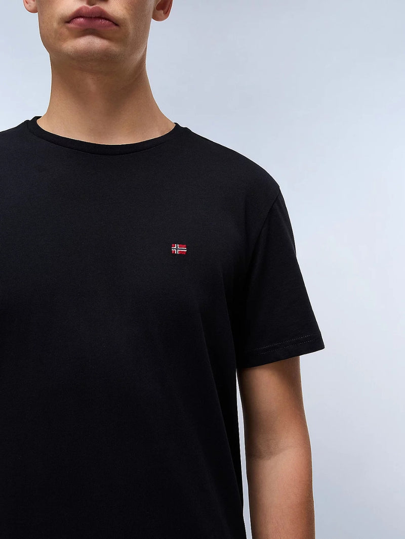 T-shirt Nera Salis