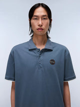Polo Grigia Badge