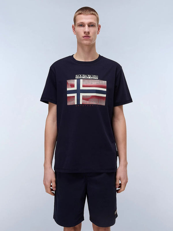 T-shirt Blu Lari