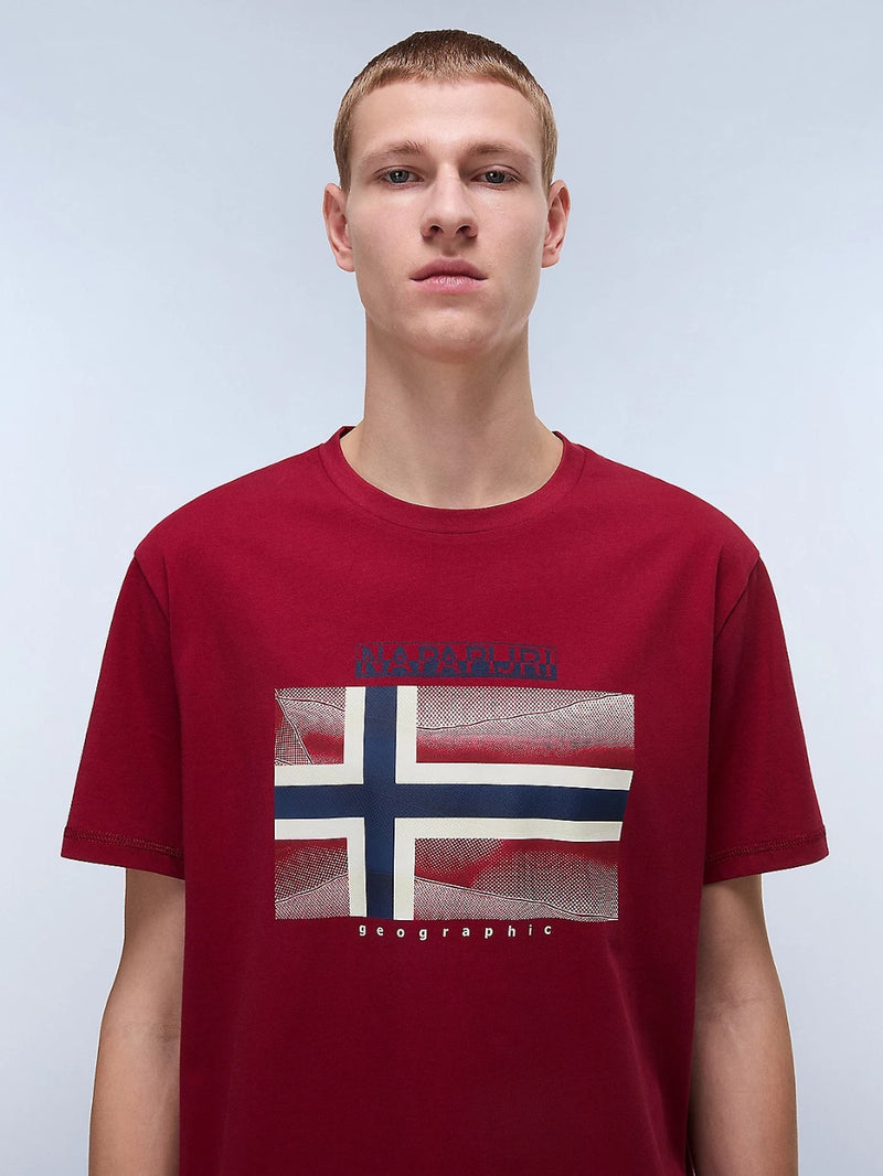 T-shirt Rossa Lari