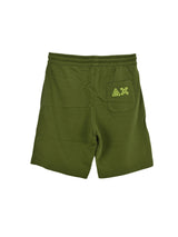 Shorts Verde Fluo Fleece