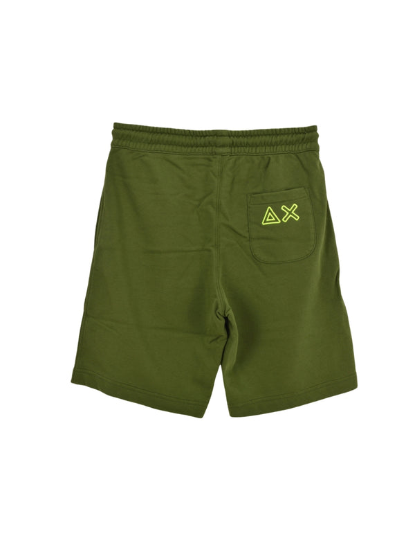Shorts Verde Fluo Fleece