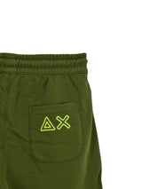 Shorts Verde Fluo Fleece
