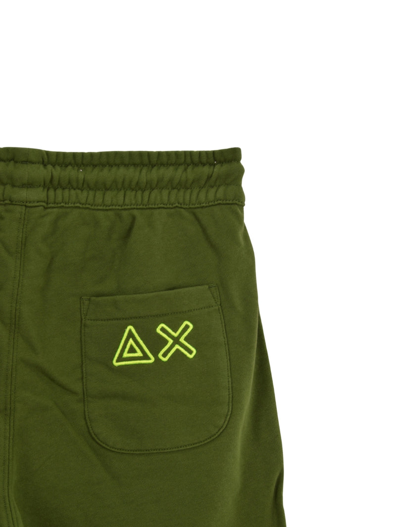 Shorts Verde Fluo Fleece