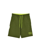 Shorts Verde Fluo Fleece