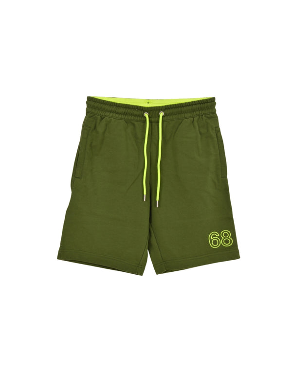 Shorts Verde Fluo Fleece