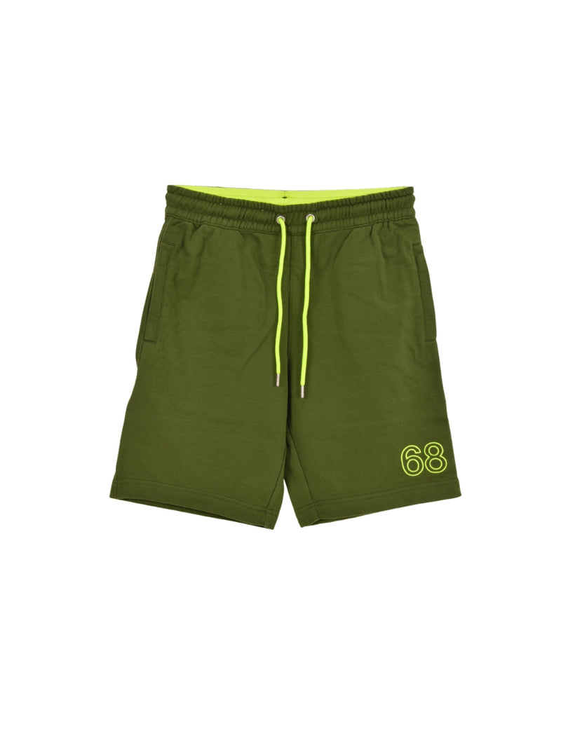 Shorts Verde Fluo Fleece