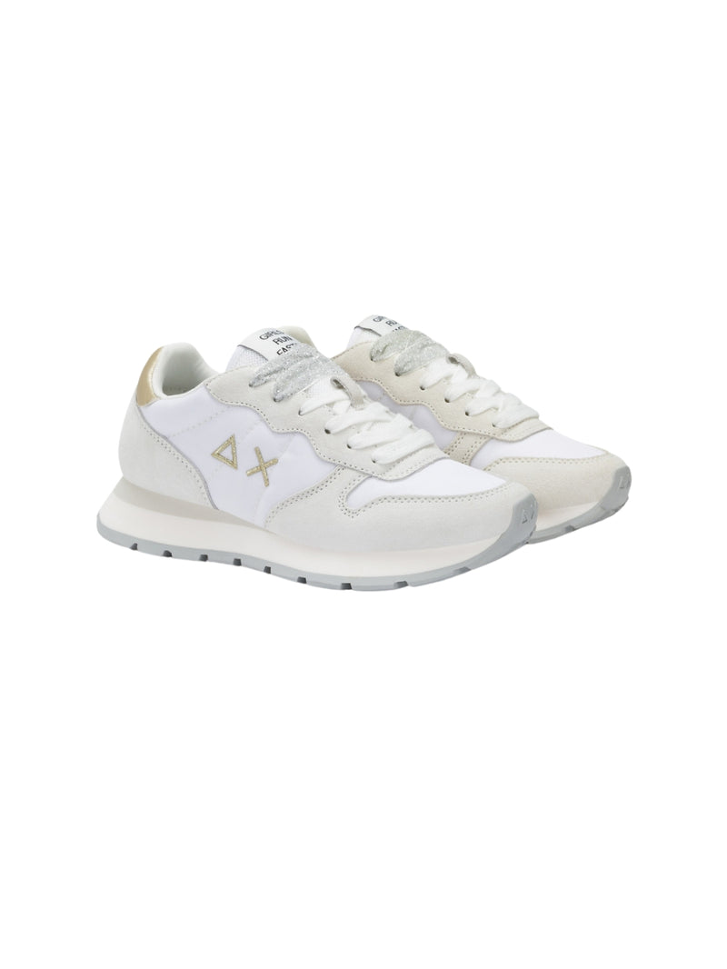 Snerakers Bianche Ally Gold Silver