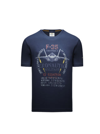 T-shirt Blu F-35