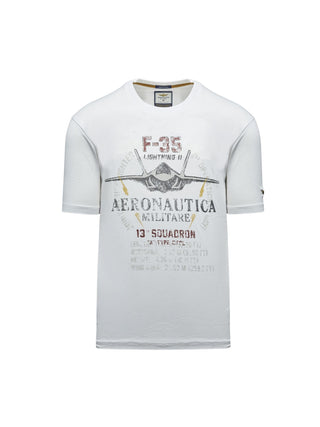 T-shirt Bianca F-35