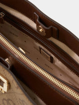 Borsa Beige Karnilla Logo