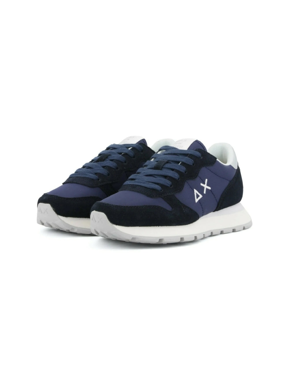Sneaker Blu Ally Gold Silver