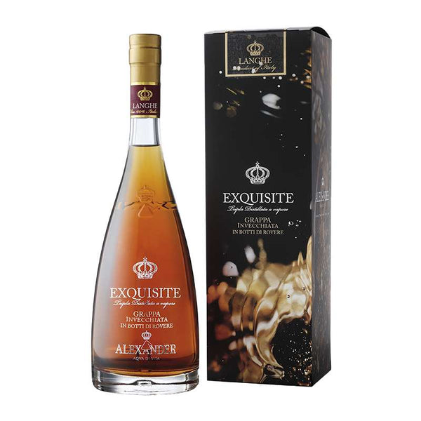 Grappa Alexnder Exquisite Barrique 70 cl Ast. freeshipping - EMME Trends