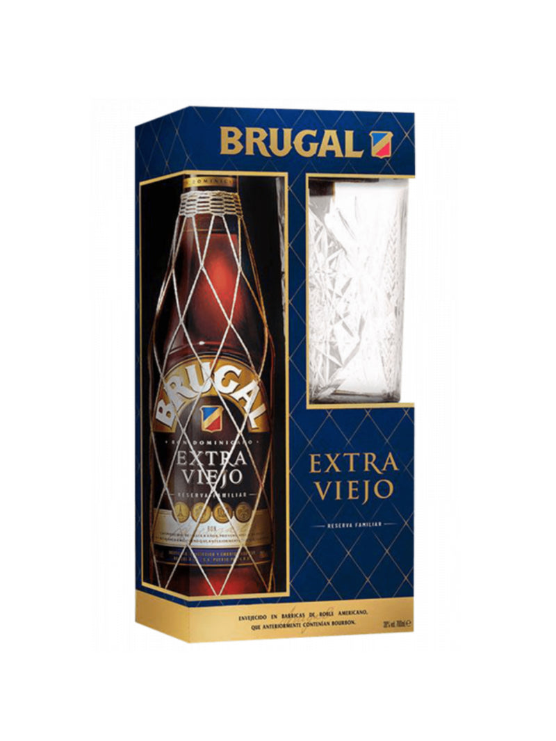 Rum Extra Viejo Box Bicchiere 70 cl
